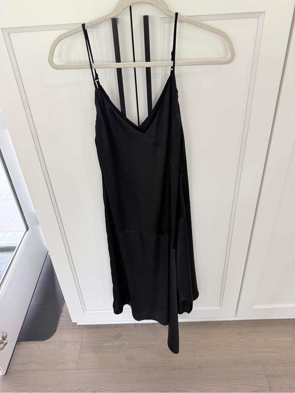 Bailey 44 Black V-Neck Slip Dress